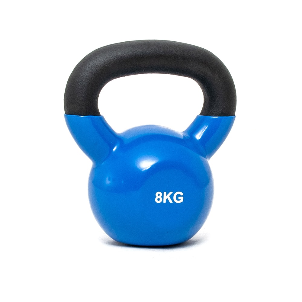 Gym Kettlebell 8 Kg Black Blue