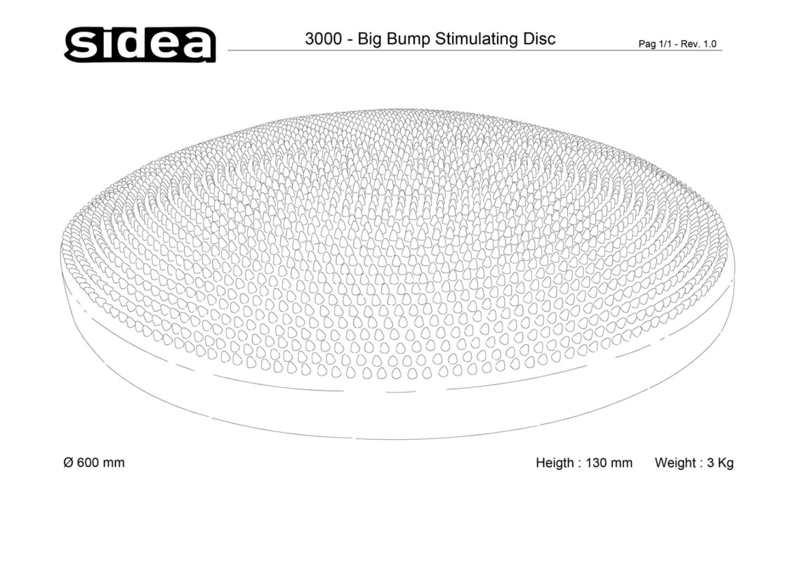 3000 Big Bump Stimulating Disc