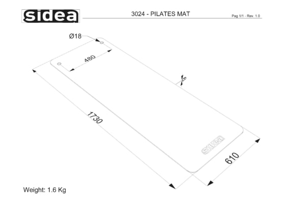 3024 Tapis de gymnastique