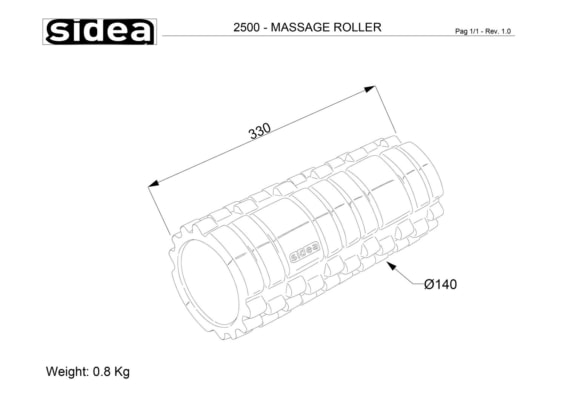 2500 Rouleau de massage