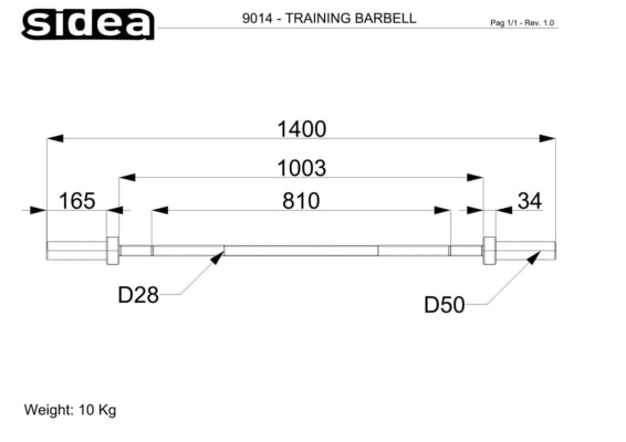 9014 Barbell Training 140