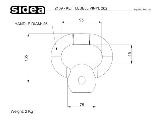 2169-2181 Kettlebell de vinilo