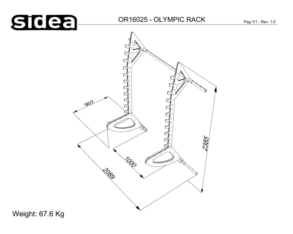 OR16025 - OLYMPIC RACK - QUOTE