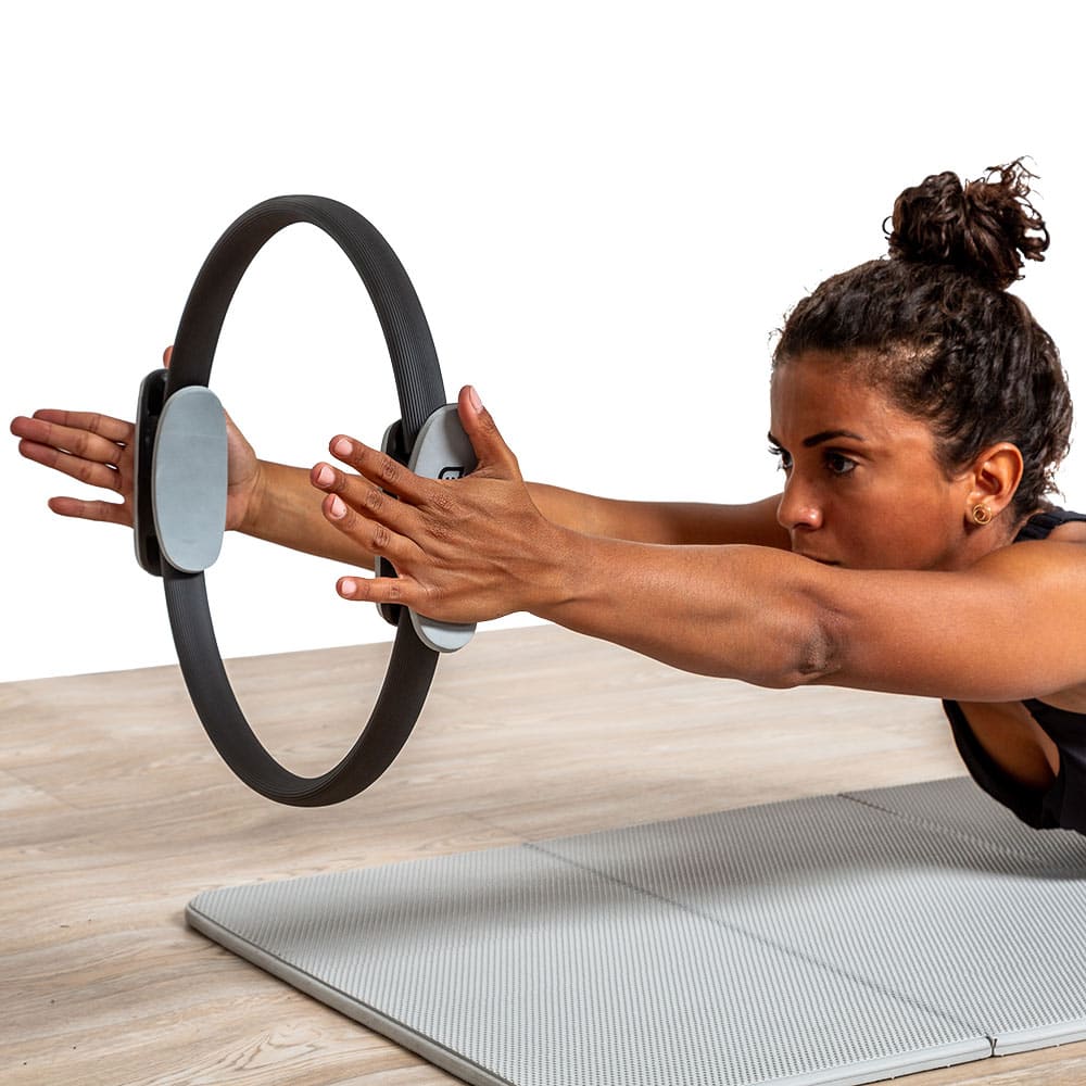 Pilates Rings Exercise Fitness Circle Yoga Resistance for Gym& Home Workout  | eBay