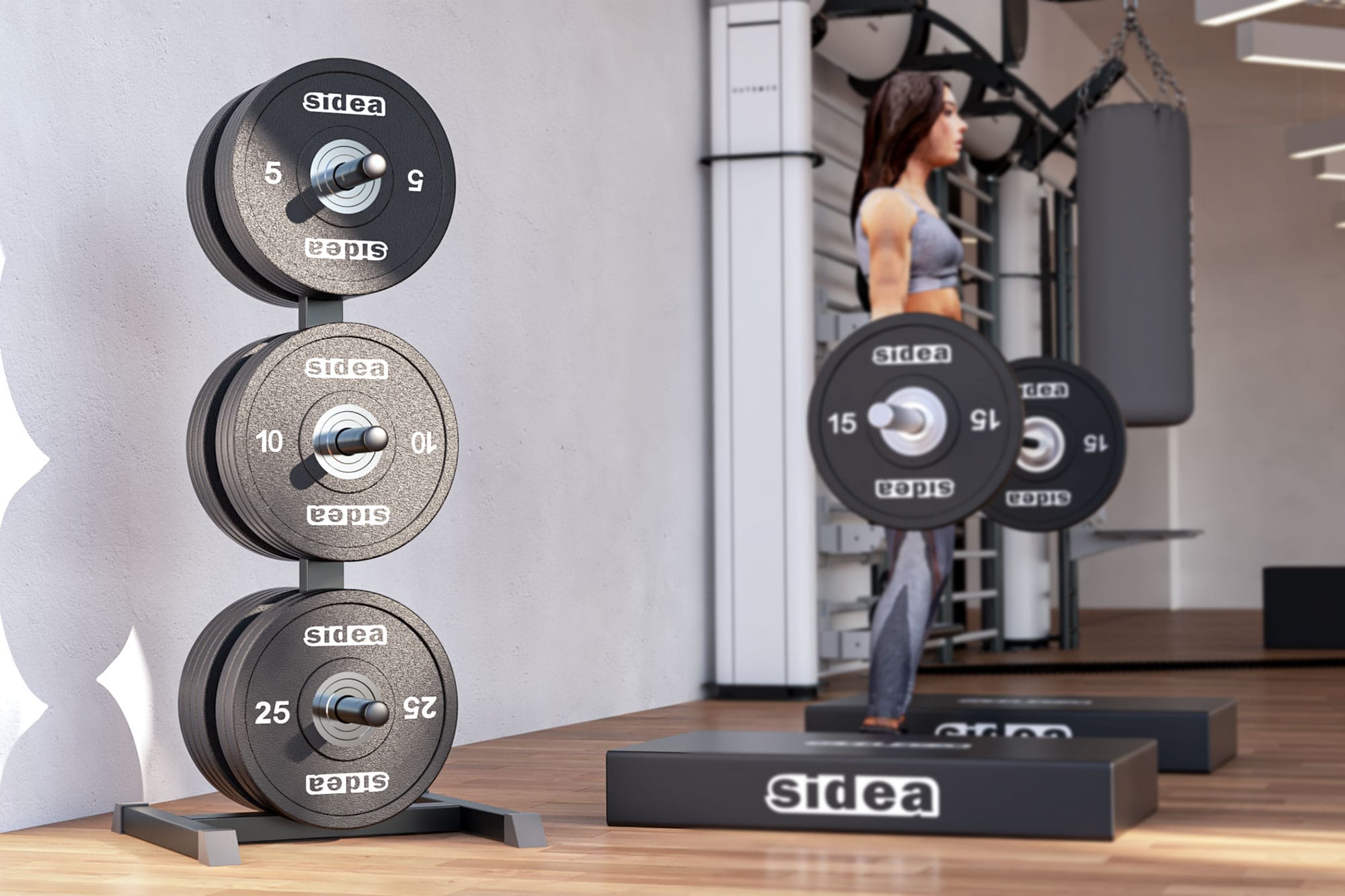 Sidea Combo Rack Bumper Rack - Sidea | Attrezzatura Fitness Professionale
