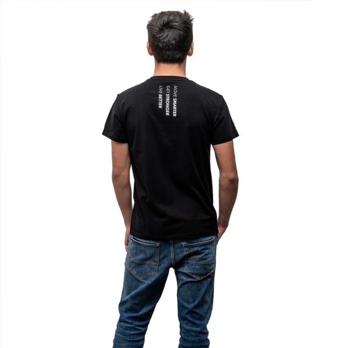 T-SHIRT BARBELL UP Black - MEN