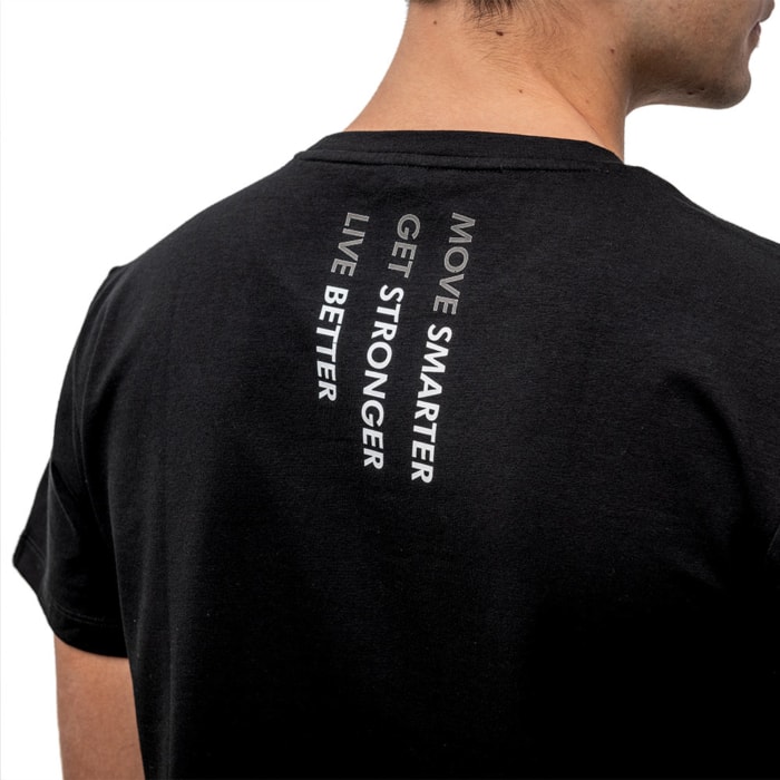 T-SHIRT BARBELL UP Black - MEN