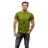 03MB t-shirt maschio verde barbell