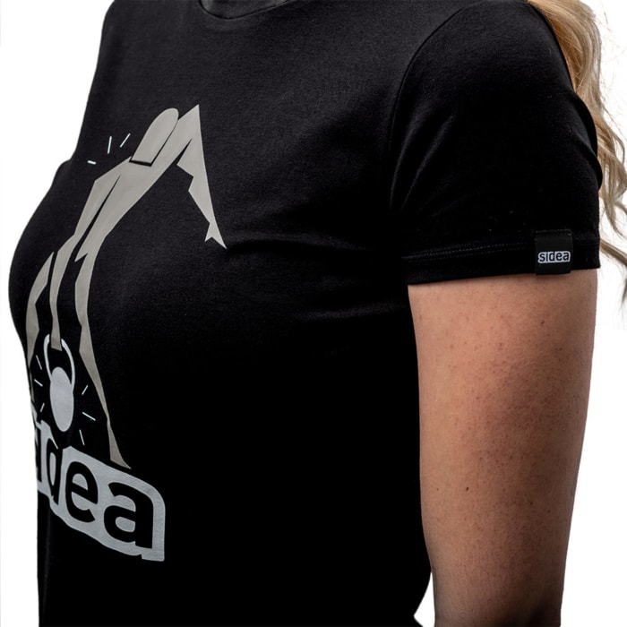 T-SHIRT KETTLEBELL Black - WOMEN