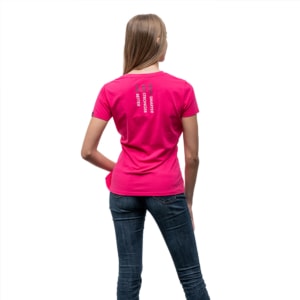 08FB weiblich t-shirt fuchsia Turnseil