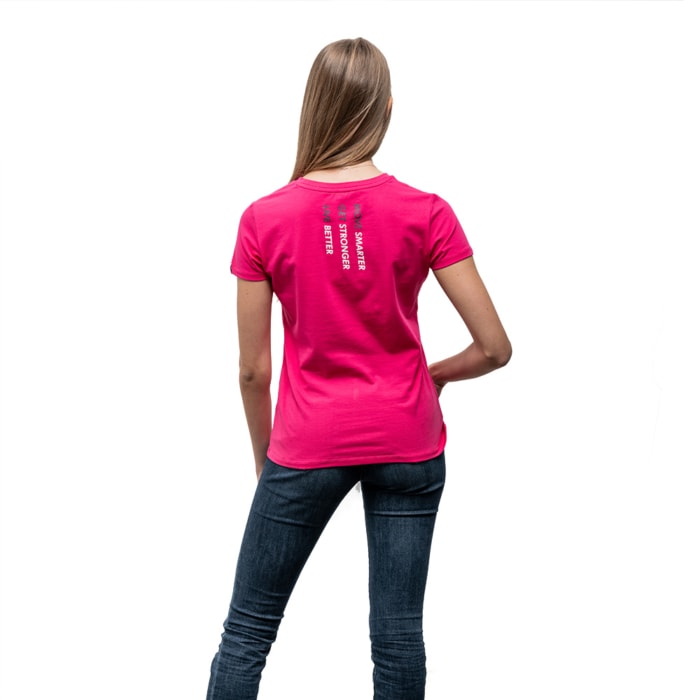 T-SHIRT GYM ROPE Fuchsia - WOMEN