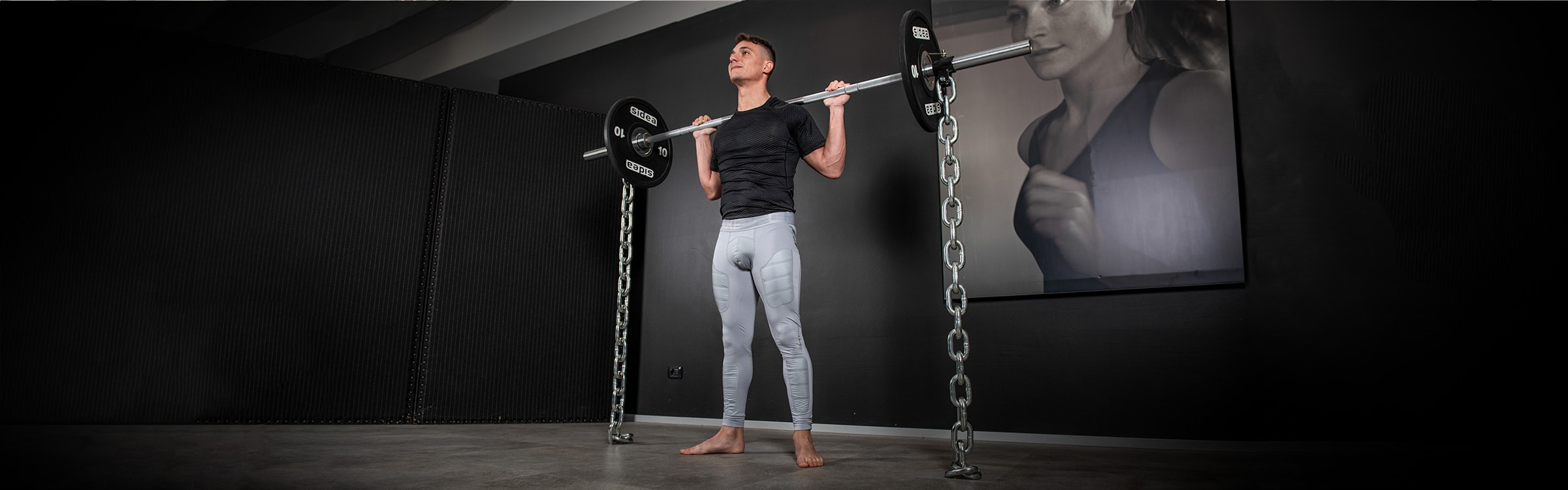 9082 Barbell Gym Kette