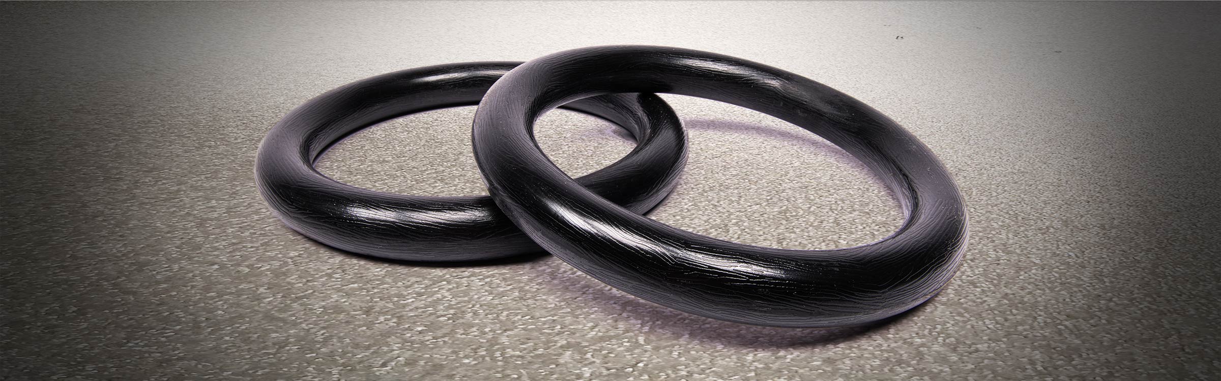 2088/3 PVC GYM Rings d.28mm (ONLY RINGS) - Pair