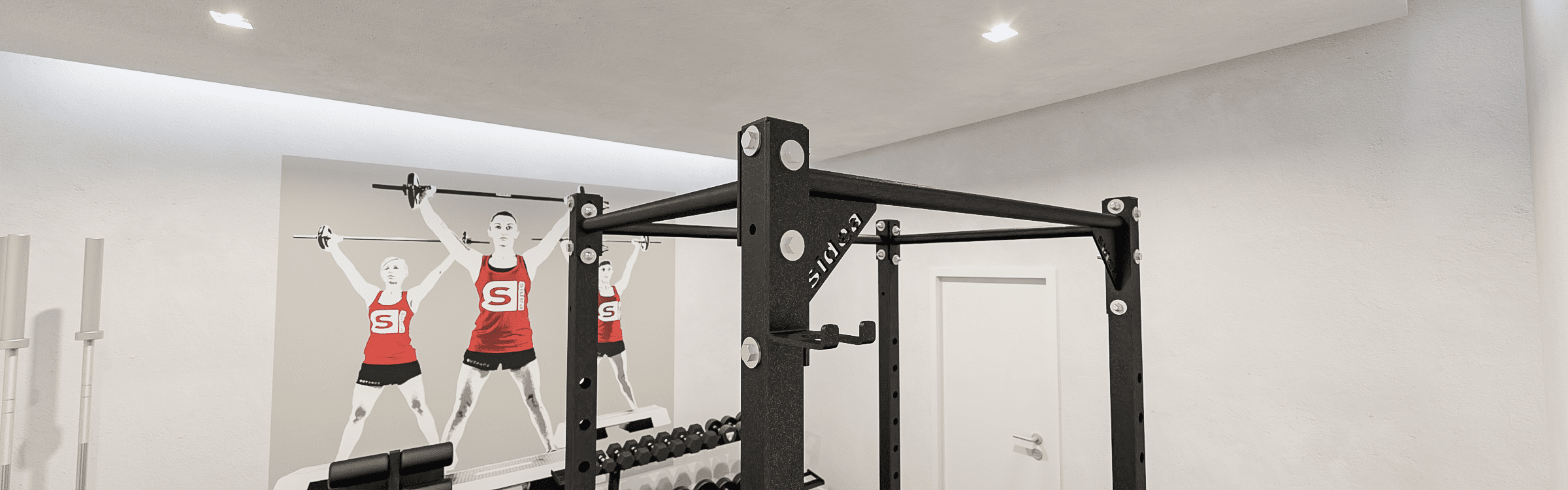 9049/4 Wall Barbell Rack 1 Place 9049/4 Wall Barbell Rack 1 Place