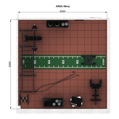 40m² RACK