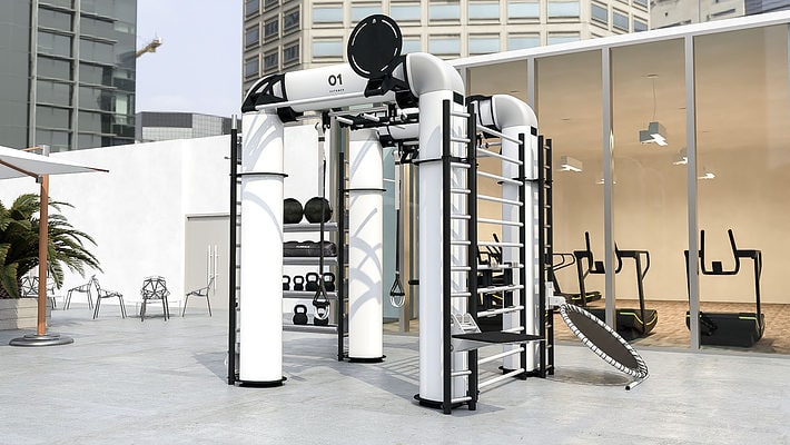 CUBO DISEÑO GIMNASIO