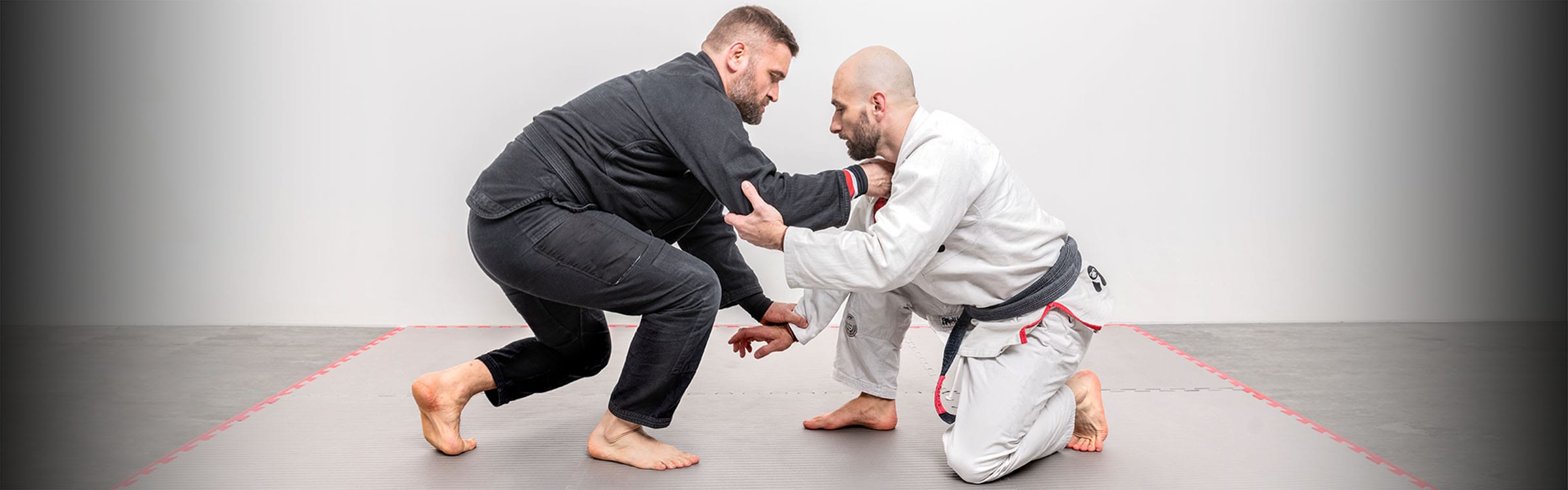 9207 Tatami Eva 2 cm - Rojo-gris