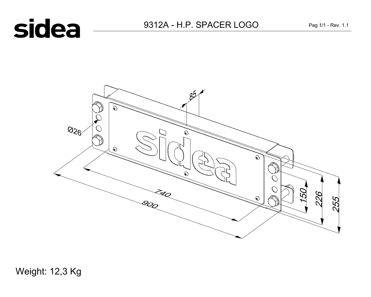 9312A - QUOTE - H.P. SPACER LOGO - AGG.25-08-23