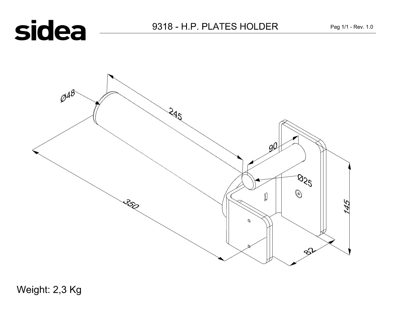 9318 - QUOTE - H.P. PLATES HOLDER - AGG.28-08-23
