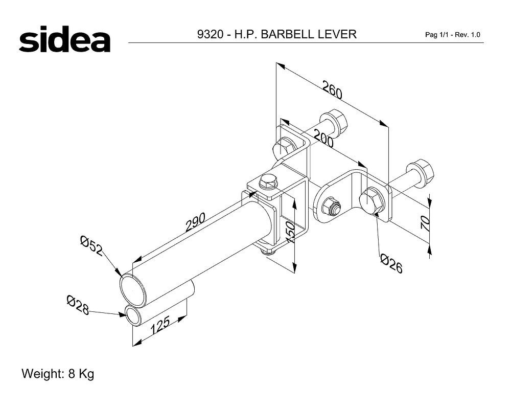 QUOTE H.P. BARBELL LEVER AGG.