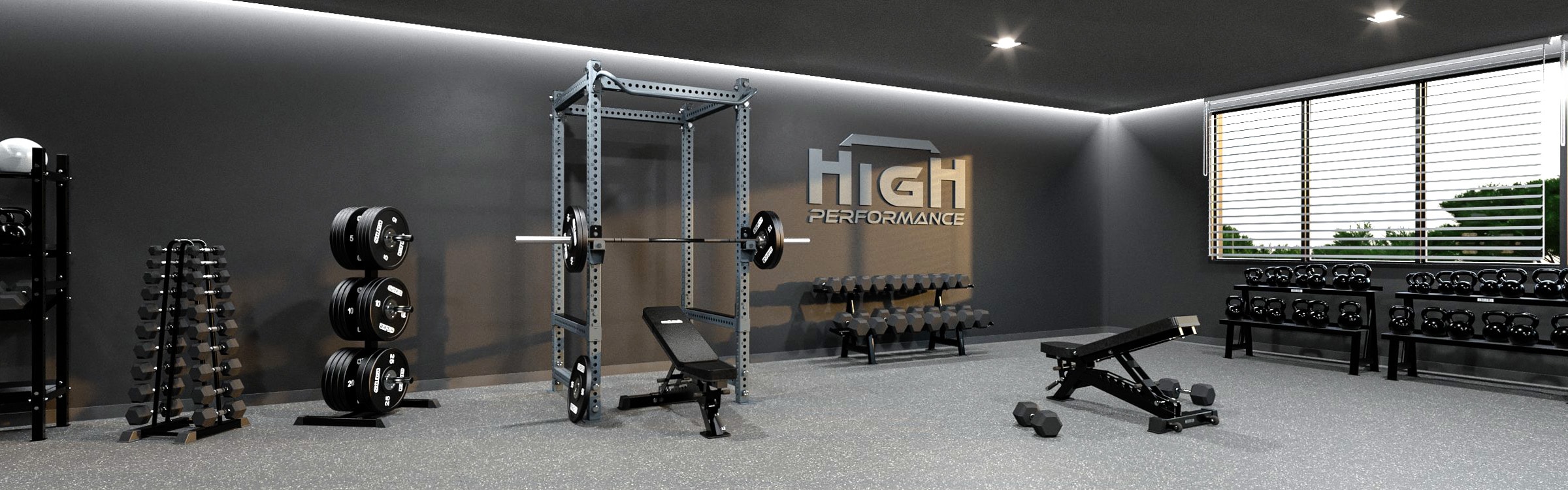 Hig Rack High Performance Cage Rack 9300M0 - Sidea Fitness Company
