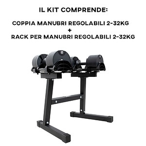 kit ADJUSTABLE DUMBBELL