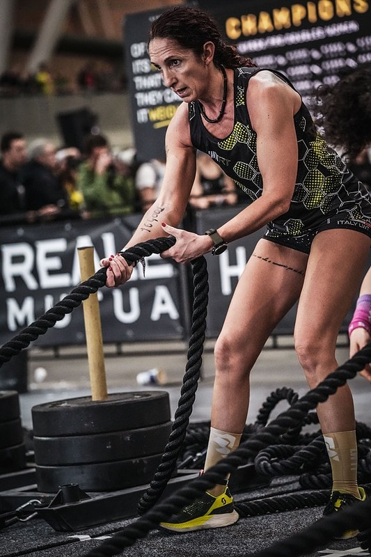 alessia del mastro tiata sled con rope hyrox torino (1)
