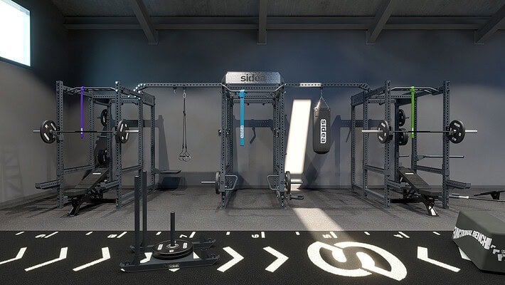 RACK DE ALTO RENDIMIENTO RENDER 2