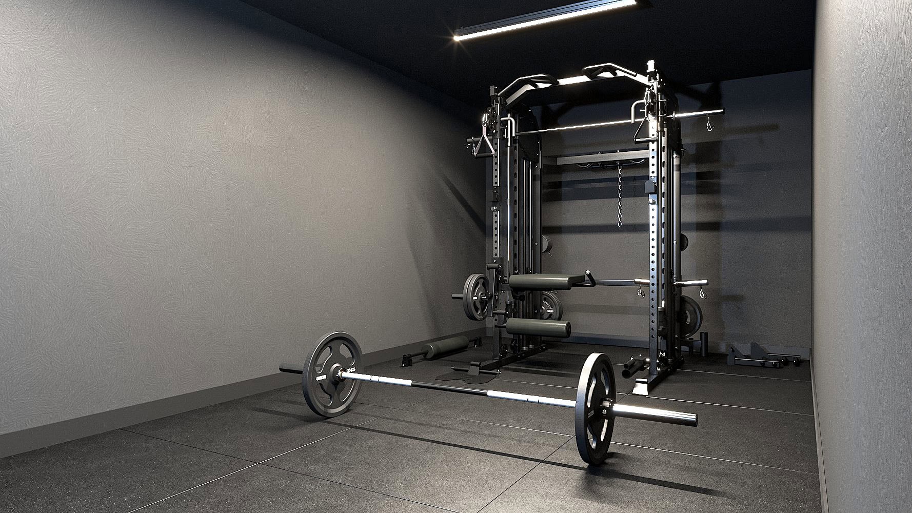 9080 - HOME GYM KIT 1 - VERPUTZTES SET