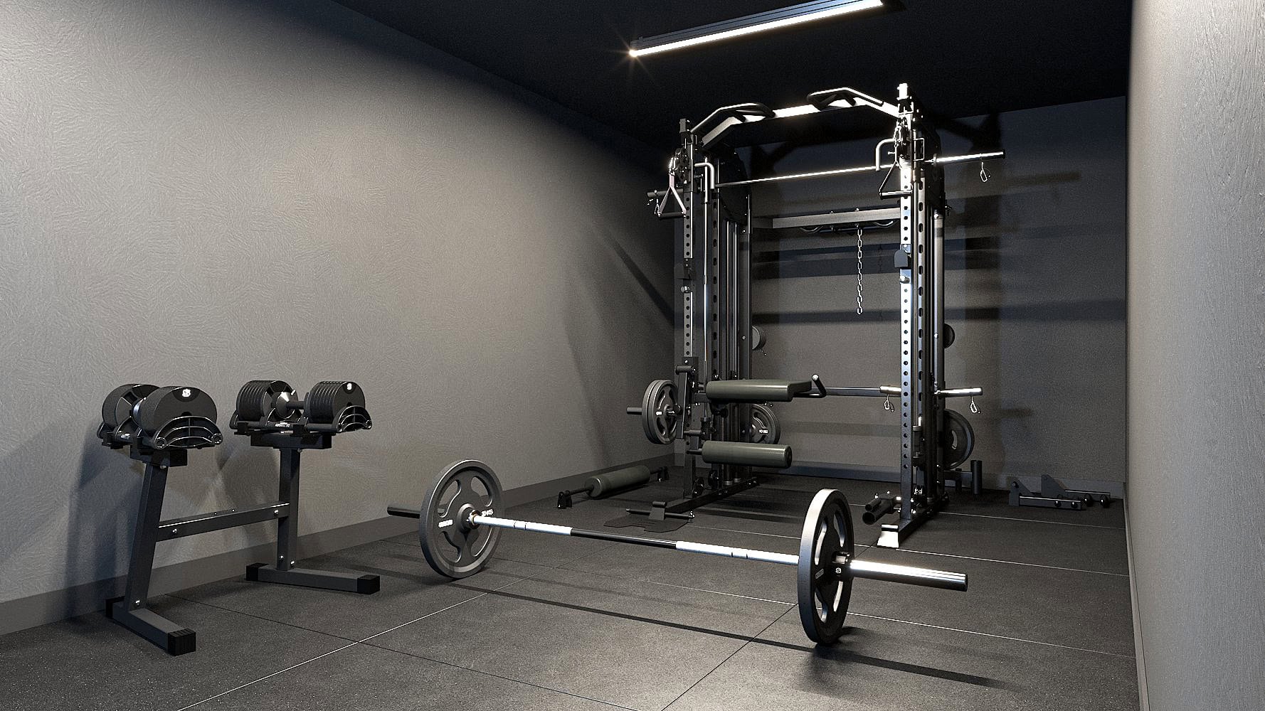 9080 - HOME GYM KIT 2 - ENVIRONMENTAL RENDER copy