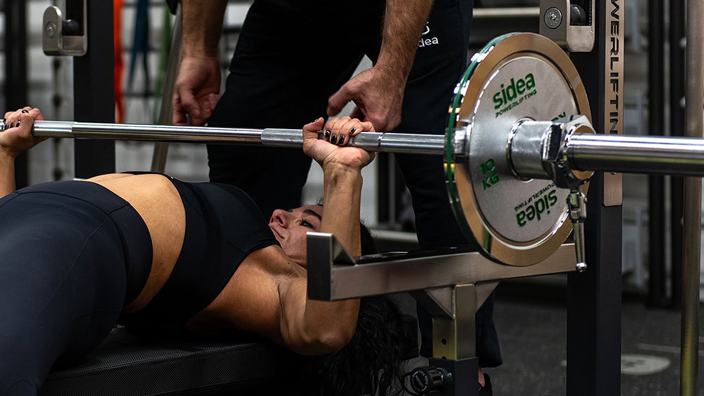 bench press powerlifting rack