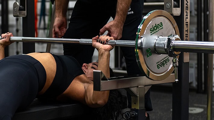 bench press powerlifting rack
