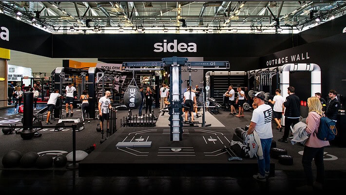 fibo 2025 sidea fitness stand