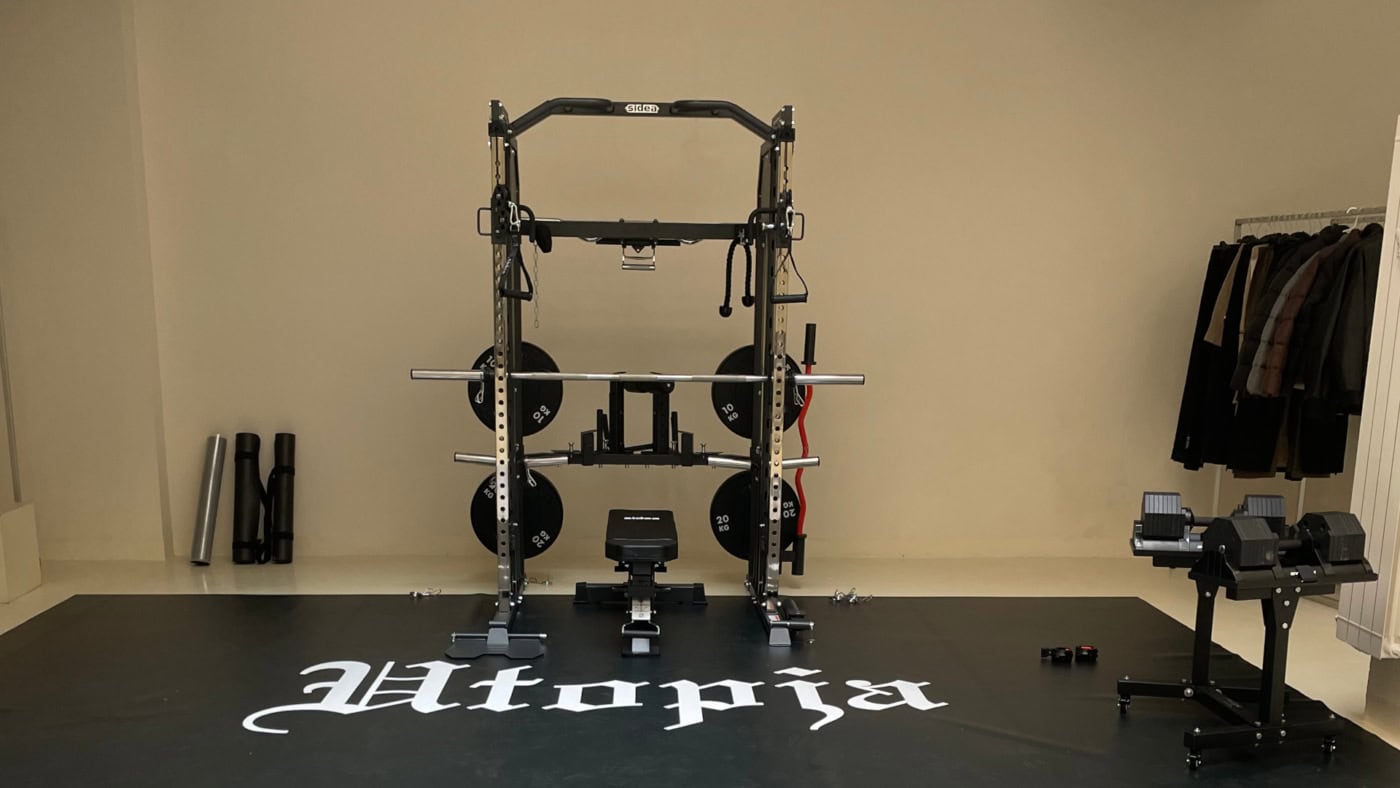 realizzazione sidea micro gym utopja milano