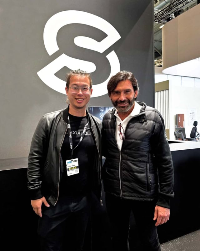 Limin Zhou, CEO di LUXIAOJUN EUROPE ed Andrea Mazzoni CEO di SIDEA – Leader Europeo nelle Attrezzature per Allenamento Funzionale e Pesistica