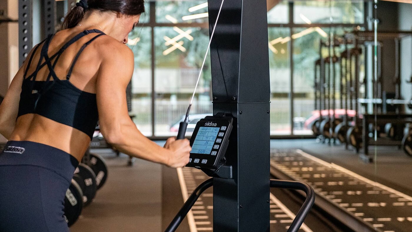 Macchinario cardio per allenamento ad alta intensità.