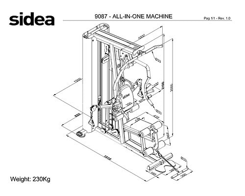 9087 All-in-One Machine