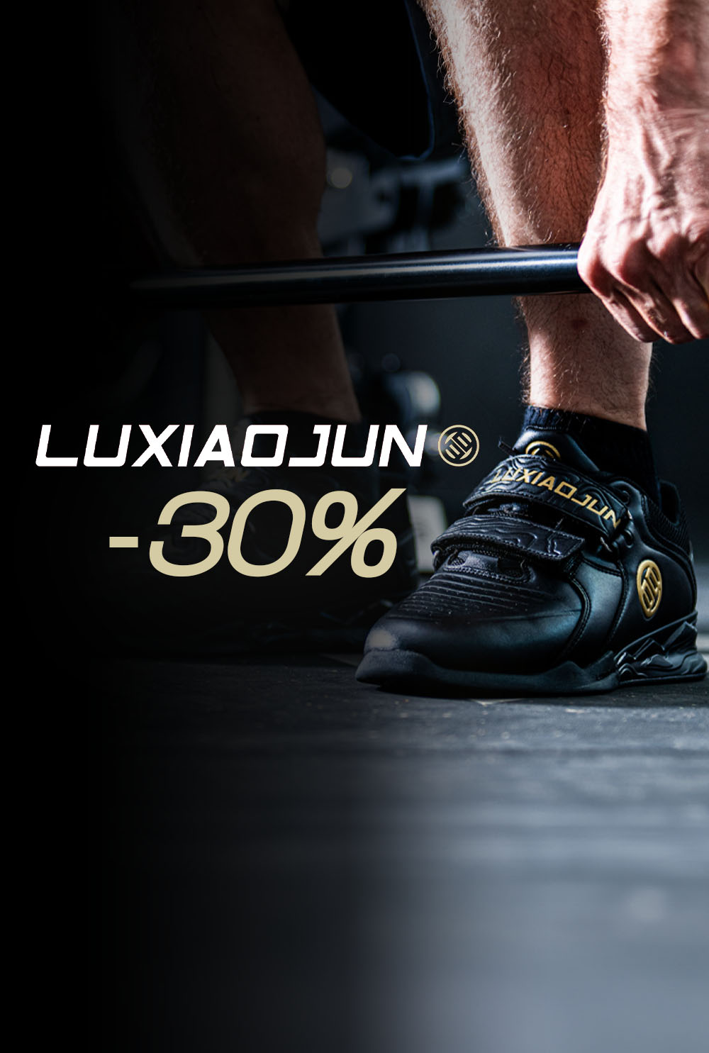 Luxiaodun-Fitnessschuh mit 30%-Rabatt auf professionelle Fitnessgeräte.