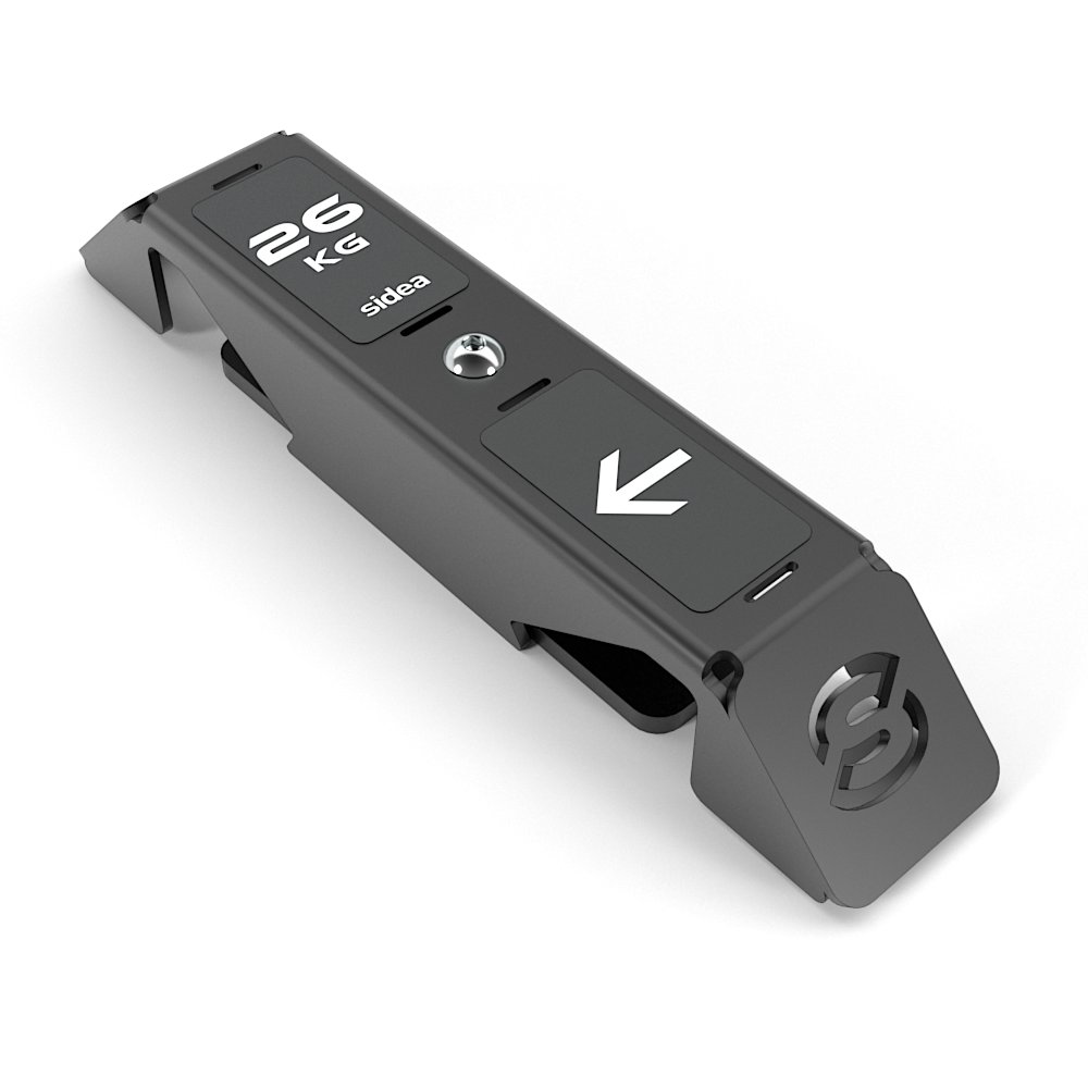 8904K26B Hex Rubber Dumbbell Set 4-26 + Rack - Image 15