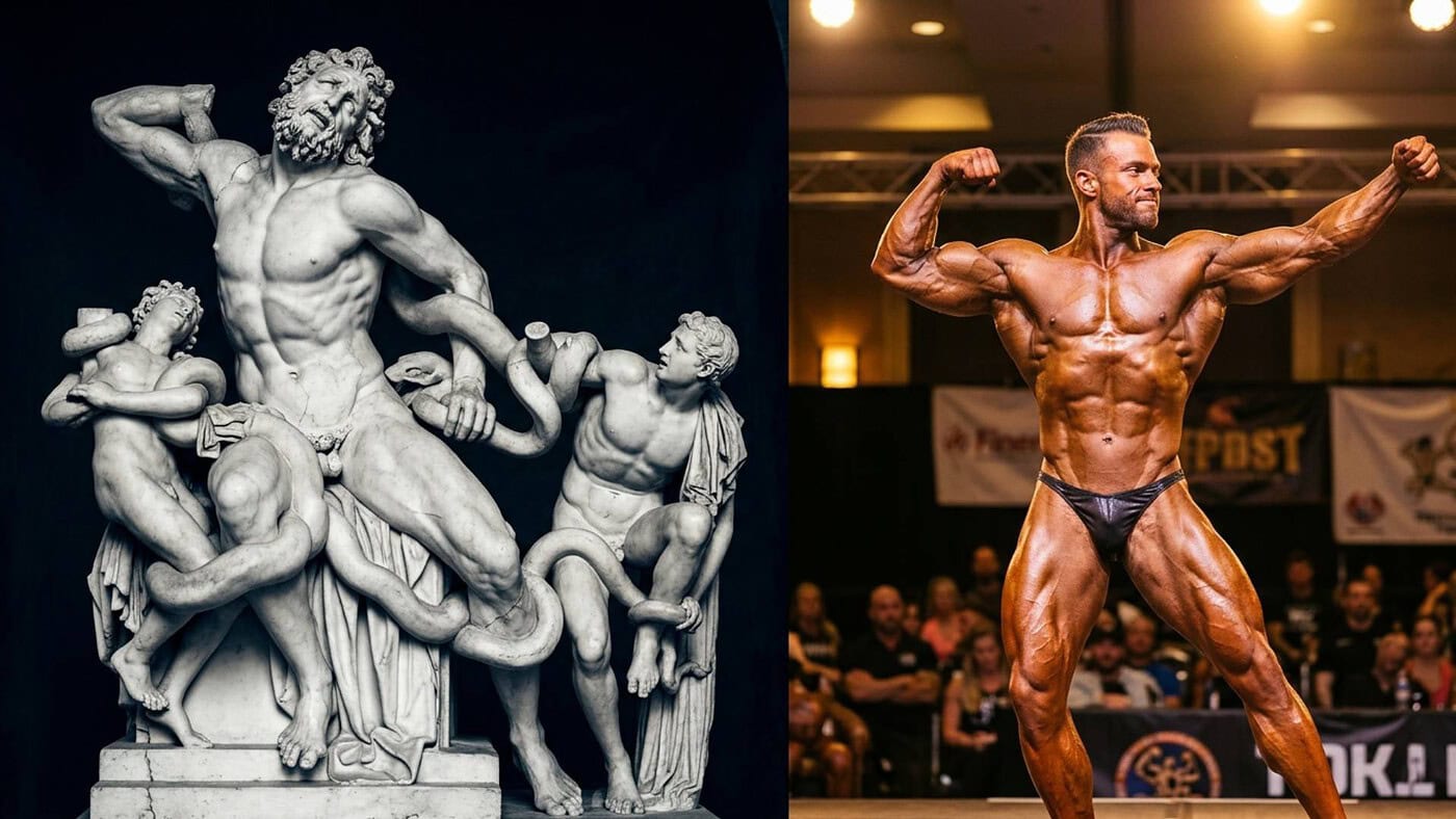 sidea-storia dell'allenamento-laoconte-bodybuilding